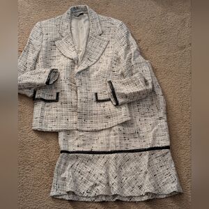 New With Tags Tweed Skirt + Jacket Set from Zara Woman